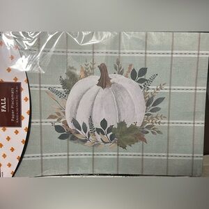 NWT-🍁🎃 24 Beautiful Pumpkin Placemats